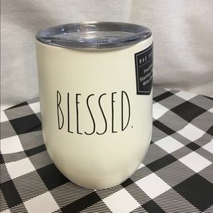 Rae Dunn stainless steel wine glass